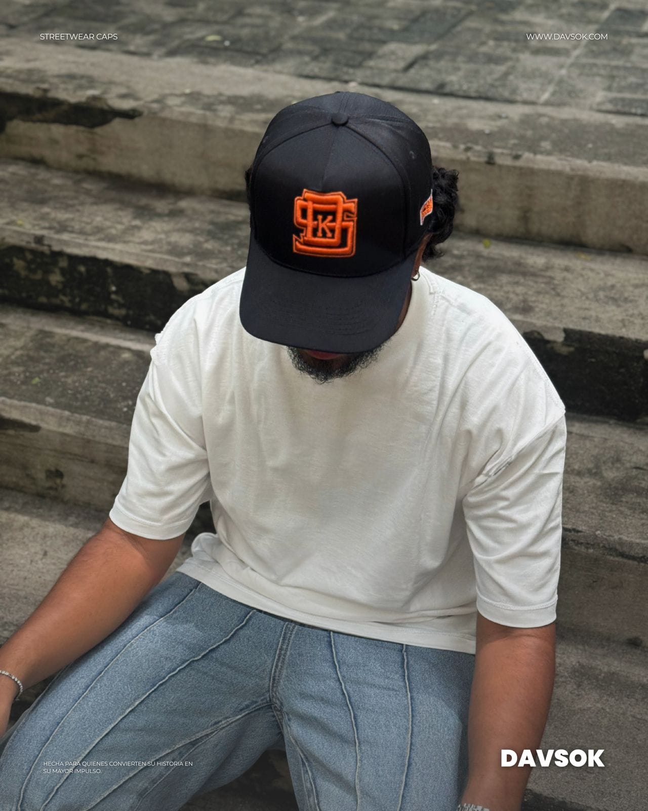 Miniatura 5 de Gorra DAV Naranja